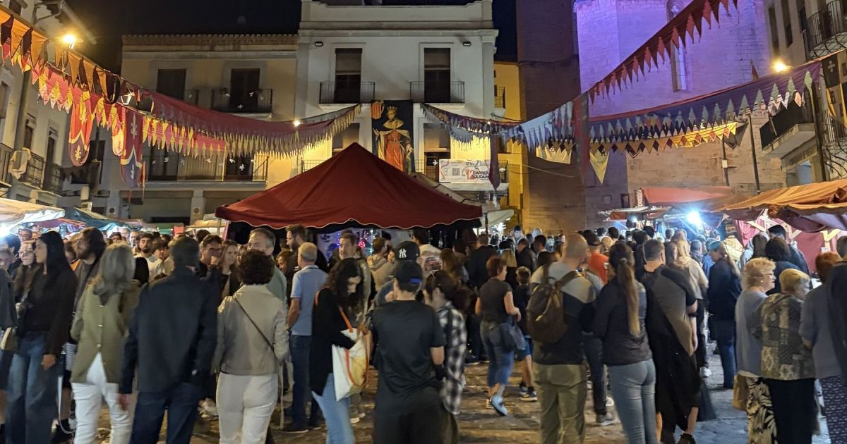 Mercado Medieval de Sagunto 2026: entre 40.000 y 45.000 visitantes y buenas ventas