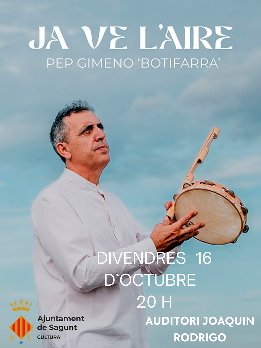 Agenda cultural Sagunto: Botifarra el 16 de octubre, Diàleg de Llibres y 75 años del BM Puerto