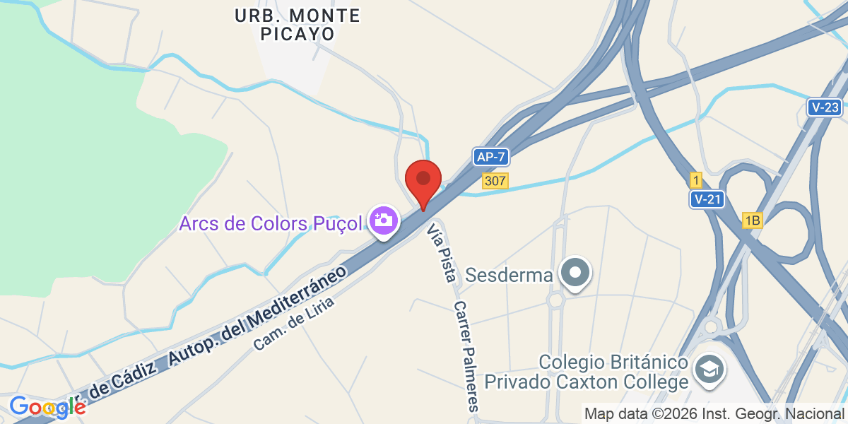 Aviso DGT: accidente en A-7 a la altura de Puzol