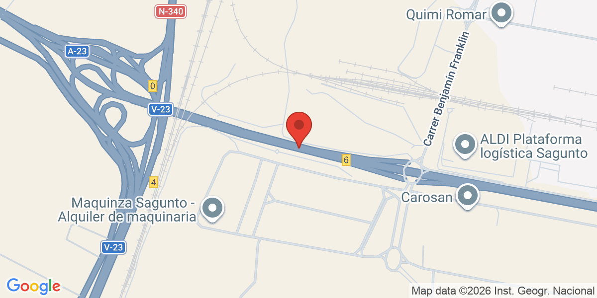Aviso DGT: accidente en V-23 a la altura de Sagunto